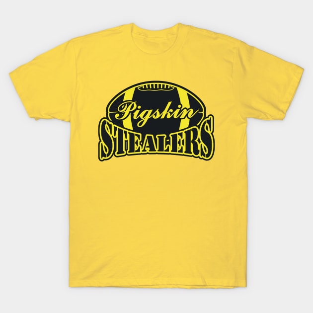 Pigskin Stealers T-Shirt by FantasySportsSpot